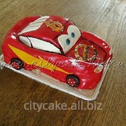 Торт детский Машинка Макквин №0008 код товара: 3-4-0008 фото