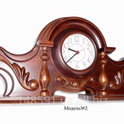 Часы настольные деревянные, модель №2