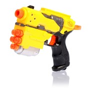 Пистолет «Штурм» стреляет мягкими пулями, цвета МИКС фотография