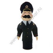 Россия Штоф кукла-бар "Полицейский", 10-302