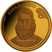 Золотая монета "Эль Греко"