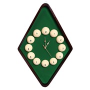 Часы РОМБ-ПИРАМИДА коричневые, 66x42 см