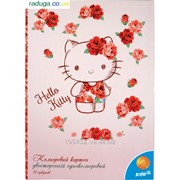 Картон цветной двусторонний А4 Hello Kitty HK15-255K 28929 фото