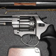 Револьвер под патрон флобера 4мм Stalker 2.5 Titanium пластик фото