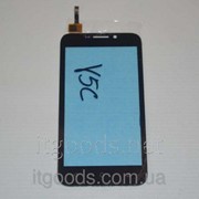 Оригинальный тачскрин / сенсор (сенсорное стекло) для Huawei Ascend Y5c Y541, Honor Bee (черный цвет) + СКОТЧ фото