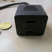 HDMI сплиттер-разветвитель на 2 монитора фото