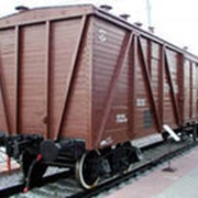Транспортировка грузов в крытых вагонах фото