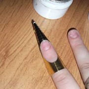 Снятие гелевого покрытия с ногтей фото