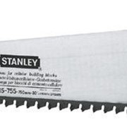 Ножовка по пенобетону 750 мм 1.2TPI с твердосплавными напаянными зубьями STANLEY 1-15-755 фотография