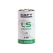 Элементы питания SAFT LS26500 LITHIUM 3,6V LI-SOCL2 (ТИП D) фото