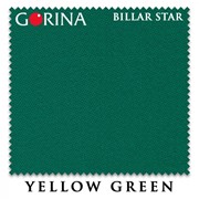 Сукно Gorina Billar Star 197см Yellow Green фото