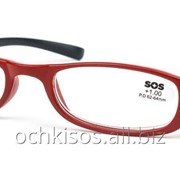 Очки для чтения SOS женские модель P 13074 Mat Red- Black