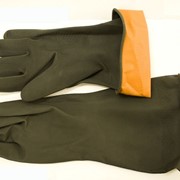 Арт. 4270 Перчатки КЩС латексные (industrial gloves) фотография