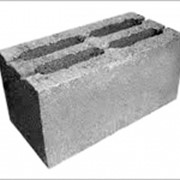 Строительный бетонный блок, 20х20х40