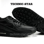 Черные кожаные кроссовки Nike Air Max VT 90 фото