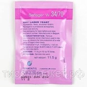 Дрожжи пивные Fermentis SafLager W-34/70, 11,5 гр фото