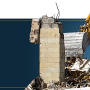 Демонтаж зданий и конструкций, Любые объемы, Спецтехника фото