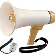 Мегафон рупор усилитель голоса 1505 с сиреной фотография