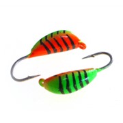 Мормышка вольф. банан TAKEDO Wolf Pro Banana ( d 2,5 мм, 0,4гр, крючок №18, цвет X5А) фото