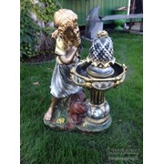 Скульптура фонтанная Девочка у фонтана* фото