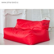 Бескаркасный диван «Модерн», красный (оксфорд) фотография