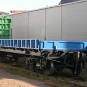 Платформа для перевозки крупнотоннажных контейнеров, колесной техники и прочих грузов, модель 13-9744-03
