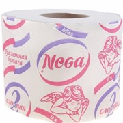 Туалетная бумага «НЕГА» 1 2-х слойная, белая (48 шт/упак), арт. 1123