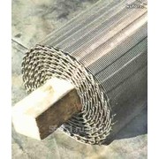 Сетка металлическая конвейерная для сушилок древесностружечных материалов. фото