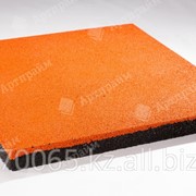 Резиновая плитка “Артпрайм“ 500*500*30, Оранжевый фотография