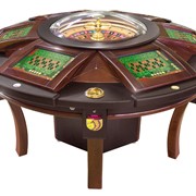 Игровая рулетка пневматическая 6-ти местная Одрекс Мистерион(Odrex Mysterion) для игровых залов и казино фото
