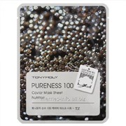 Маска для лица Tony Moly с экстрактом черной икры Pureness 100 Caviar Mask Sheet фото