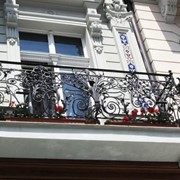 Кованый балкон фотография