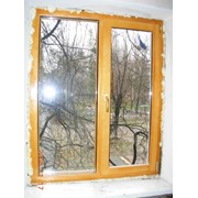 Деревянное окно фото