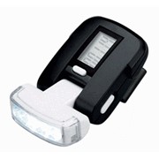 Шагомер Sportex с фонарем F04590 фото