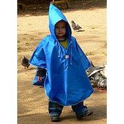 Детский дождевик для мальчика 4-6 лет (рост 104-122 см.) фото