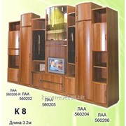 Комплект мебели К8 (накладки на фасады из натурального бука) фото