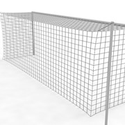 Ворота футбольные стационарные с стойками натяжения для сетки Glav 15.104 (732x244) шт фотография