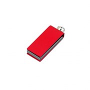 Флешка с мини чипом, минимальный размер, цветной корпус, 32 Гб, красный фотография