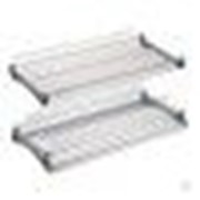 Посудосушитель 2-х ярусный 600 мм с рамкой в коробке, хром фото