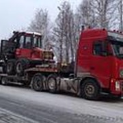 Перевозка спецтехники тралами ( низкорамники ) по России фото