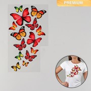 Термотрансфер «Бабочки», 11 × 19,5 см фото