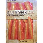 Маска для лица тканевая морковка от морщин, освежающая Рibamy, 30 ml