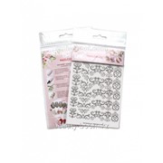 Трафареты-слайдеры Nailcrust черные №6 фото