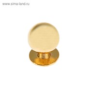 Ручка кнопка TUNDRA РК008, цвет золото фото