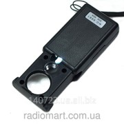 Лупа Magnifiers 9881 выдвижная с LED подсветкой и ультрафиолетовой лампой 30X-60X