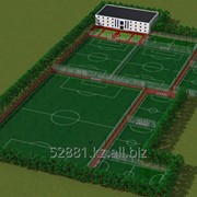 Строительство мини-футбольных полей фото