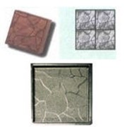 Форма для изготовления плитки “Песчаник“ (1) фото