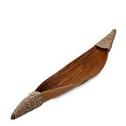 95-019 Тарелка ''Лодка аборигенов'' (кокос, о. Бали)