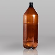 ПЭТ-бутылка коричневая 3 л фото