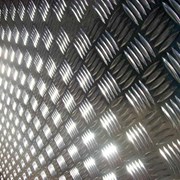 Алюминиевый лист рифленый от 1,2 до 3мм, резка в размер.. Доставка по всей области. Арт-14-29 фото